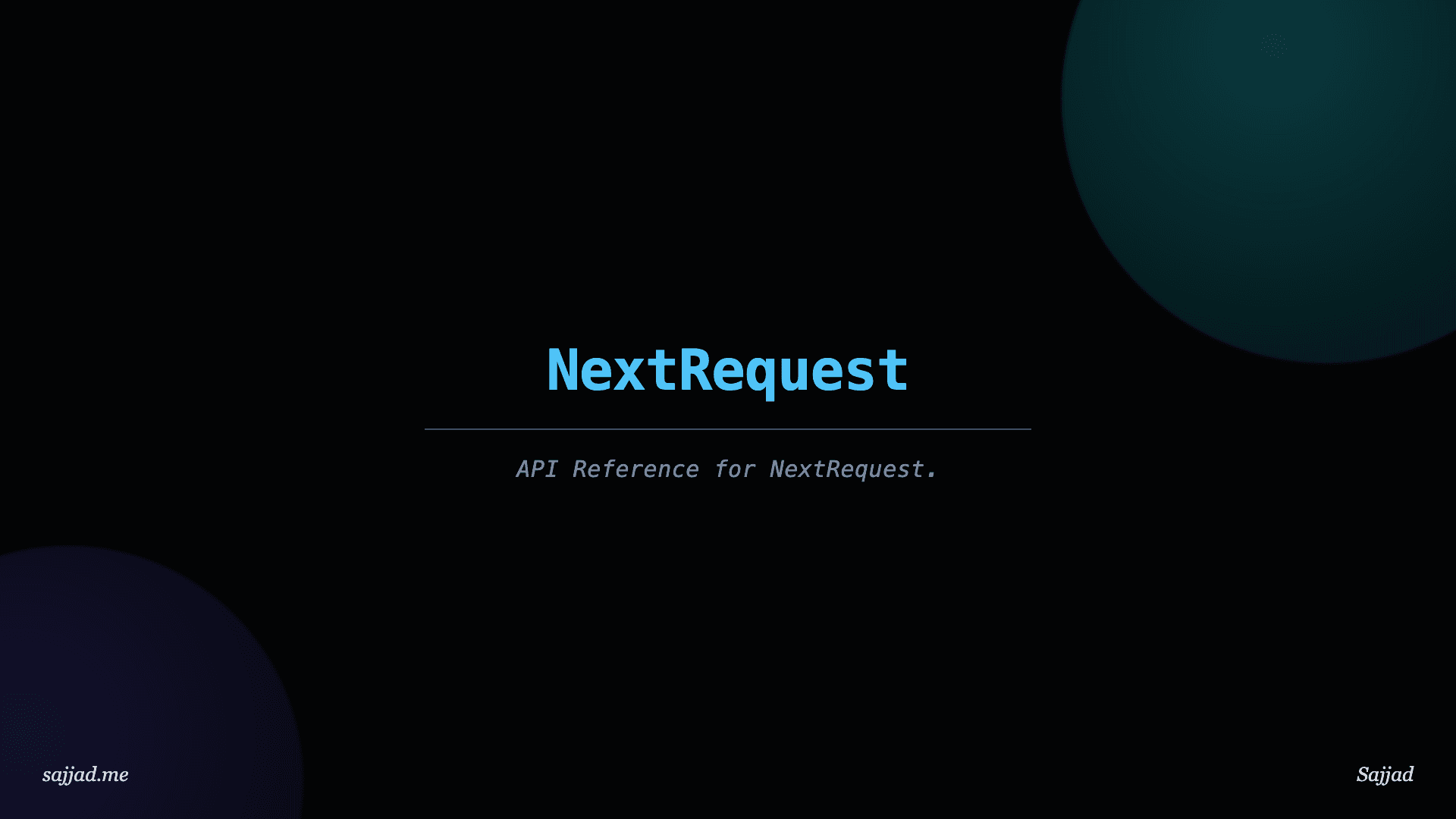 Next.js NextRequest
