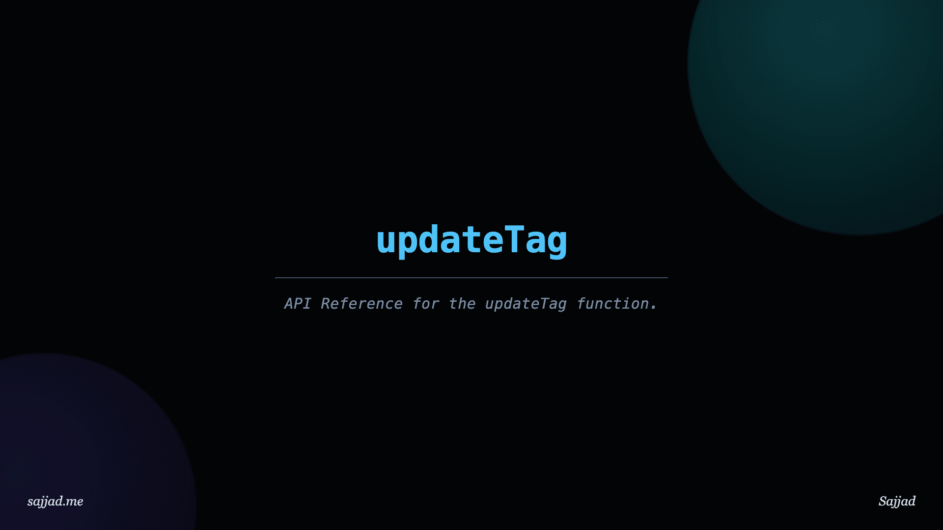 Next.js updateTag
